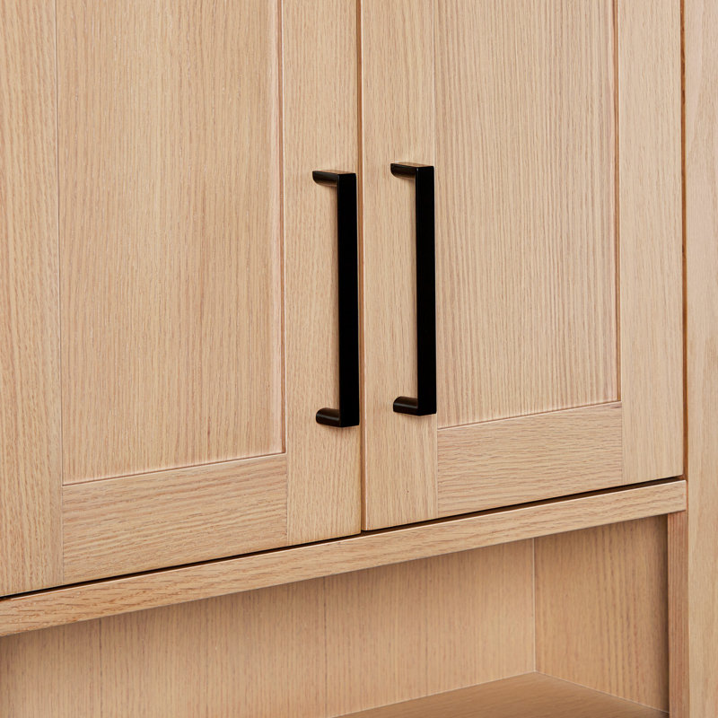 Armoire murale en bois massif H 31 po x l 23,1 po, H 31 po x l 23,1 po x P 21,5 po, Chêne 