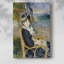 Au bord de la mer, toile tendue par Pierre-Auguste Renoir-837077478