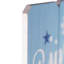 Enseigne murale de Noël en bois Jingle All The Way - 23,5 po - bleu et blanc