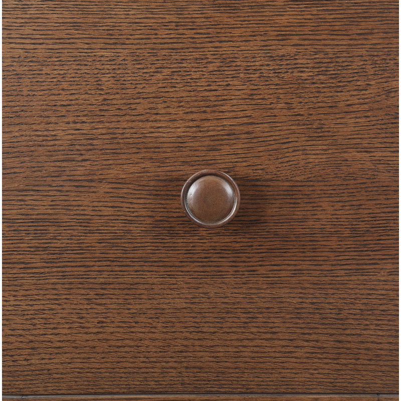 Table de chevet Harlow, Brun
