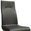  Ensemble de deux chaises d'appoint en similicuir Harlow
