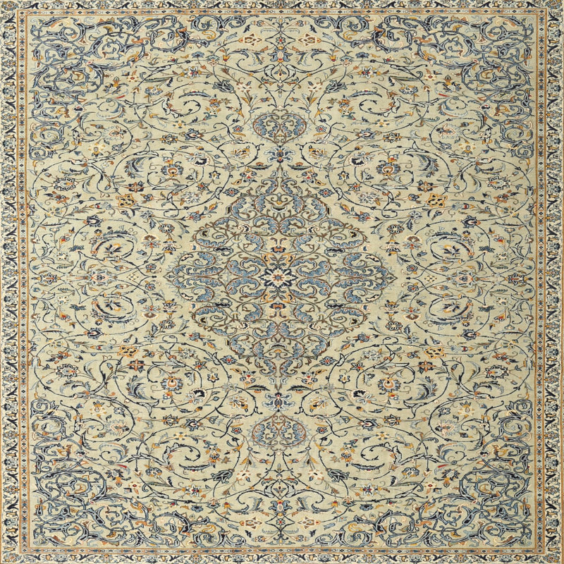 Cassidy-May Oriental Indoor Rug, Square 5'