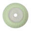 16" Round Ceramic Vessel Bathroom Sink – Modern Textured Bowl Design in Sage Green-120152497