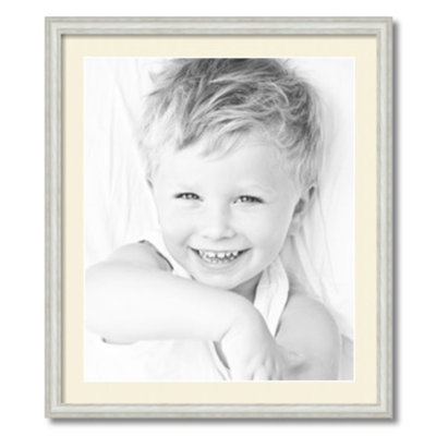 Wood Matte Picture Frame with Mat