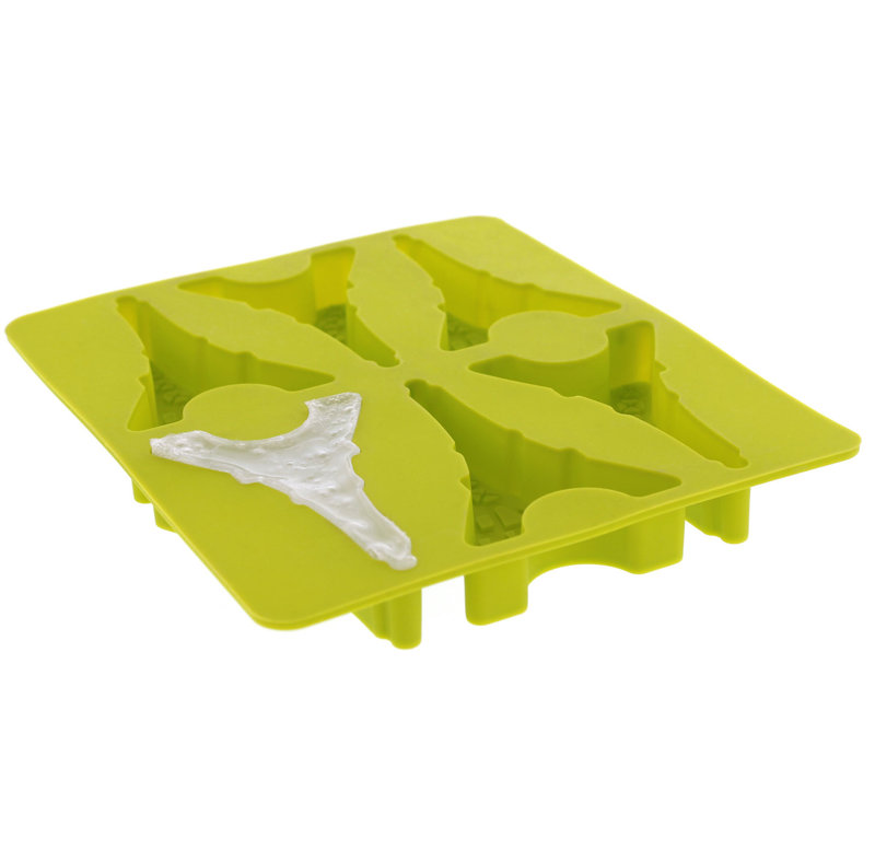 LandMarks Plastic Ice Cube Tray, Green