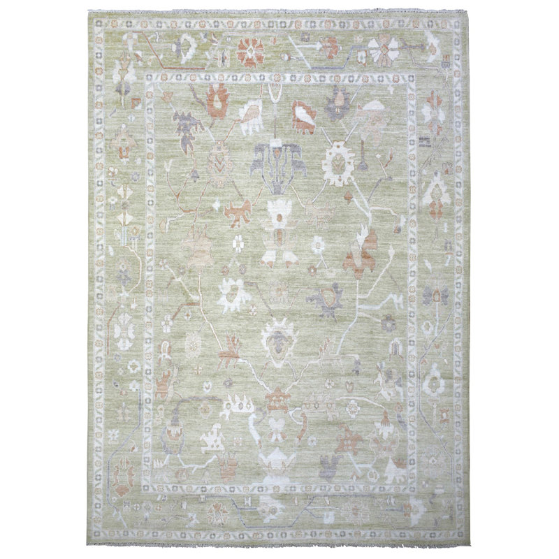 Oushak One-of-a-Kind 9' X 12'7" Area Rug