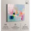 Décoration murale rose et bleu sarcelle Dream II par Art Remedy-118139481
