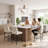 Jenie Modern Upholstered 26.4'' Linen Counter Stool with Metal Frame-487711835