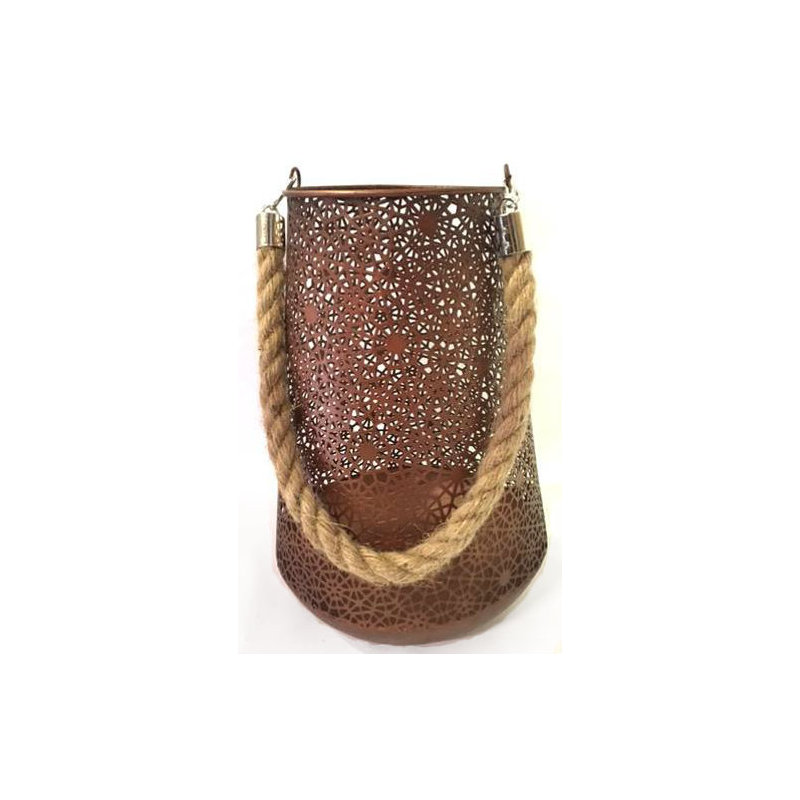 Lanterne en métal de style marocain