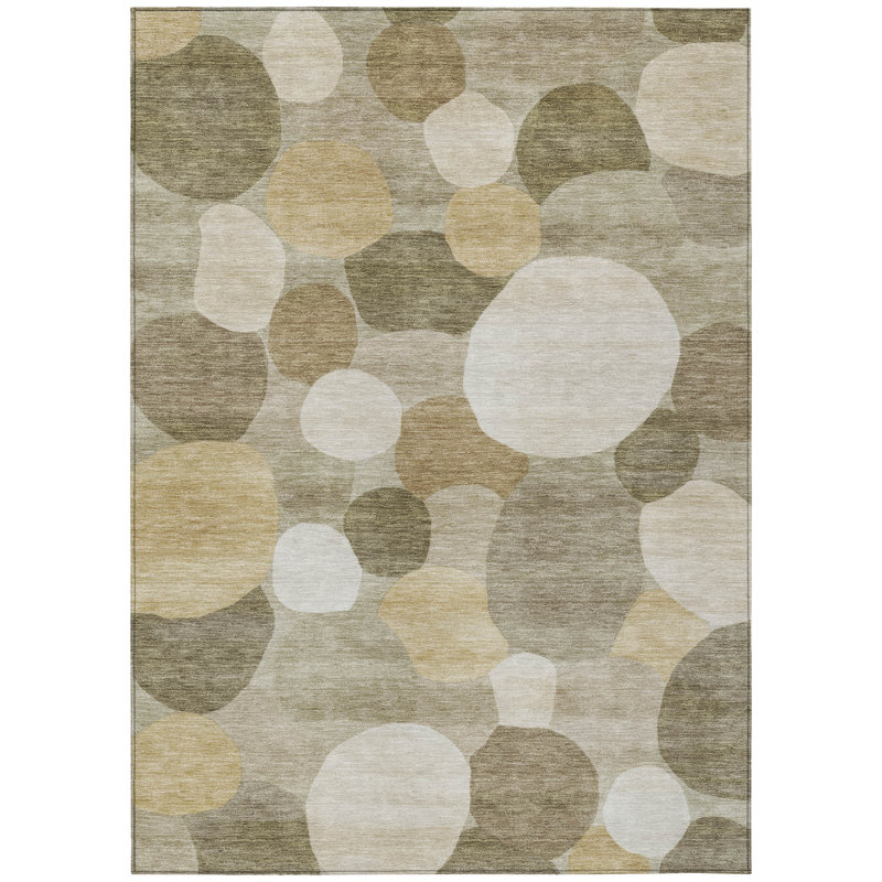 Machine Washable Indoor/Outdoor Chantille ACN2375 Geometric Rug, Rectangle 2'6" x 3'10"