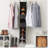 Black Cardboard & Polyester Narrow Drawer Duo-811791825