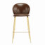 Tabouret de bar en similicuir Kira