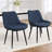 Faux Leather Upholstered Metal Dining Chair-957567176-957567181