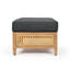 Jupiter Outdoor Teak Ottoman