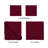 300 Thread Count Certified Egyptian Cotton Blend Solid Deep Pocket Bed Sheet Set-1374093704-1374093721