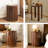 Wooden Stackable Stacking Stool Side Table (set Of 4)-1438650078