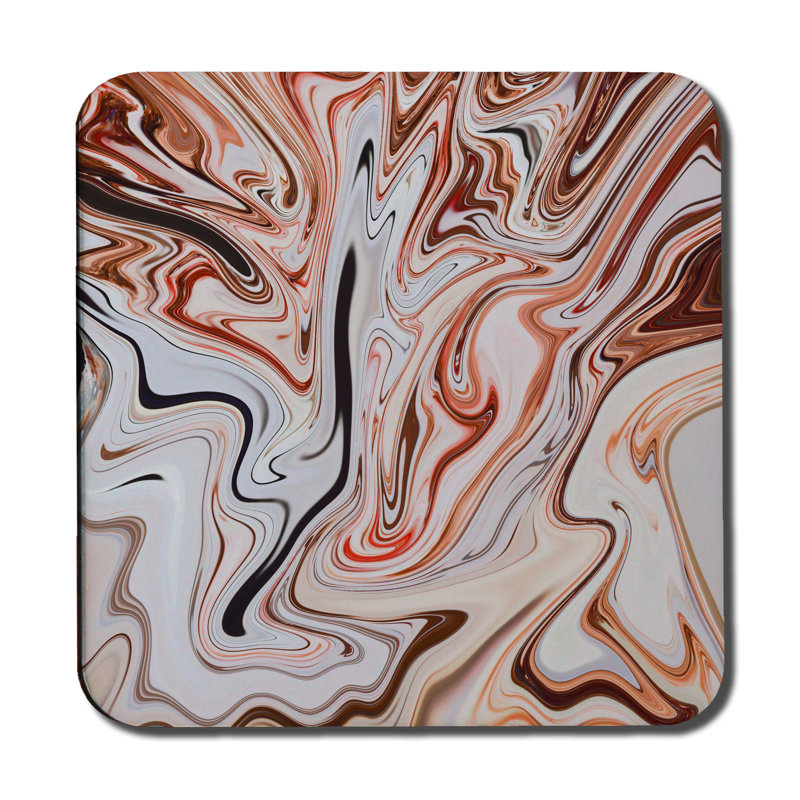 Square 6 Piece Coaster Set