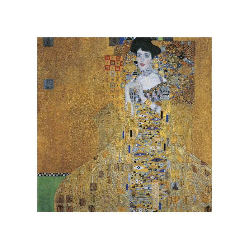 «Portrait of Adele Bloch-Bauer I» par Gustav Klimt - Estampe numérique, H 20 po x l 16 po