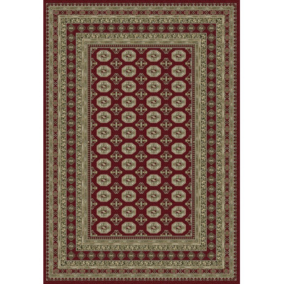 ANCIENT GARDEN 3.11X5.7 57102-1293 RED/BEIGE