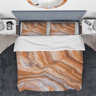 Modern & Contemporary Marble Duvet Cover
