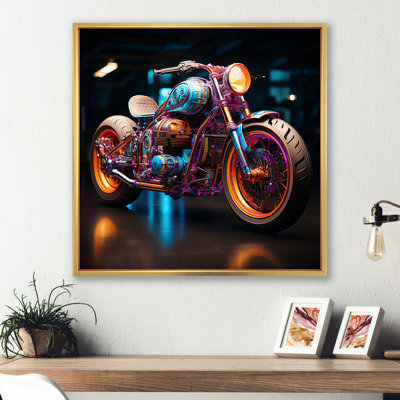 " Pop Art Motor Cycle "