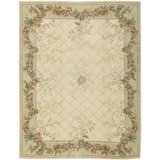 Savonile Ravenna Azm Wool Floral Area Rug
