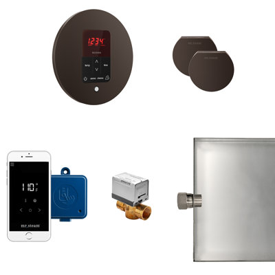 Ensemble de générateur de vapeur rond Butler Max