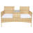 Pai 52.4'' Wide Loveseat with Cushions-856266190