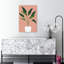 «Serene Pots Green Plant Abstract», reproduction d'art murale contemporaine-1031543538