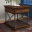 Table de bout avec rangement Abigaelle Molena