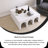 Multifunctional 4-Tier Book Shelf And Coffee Table-271506209