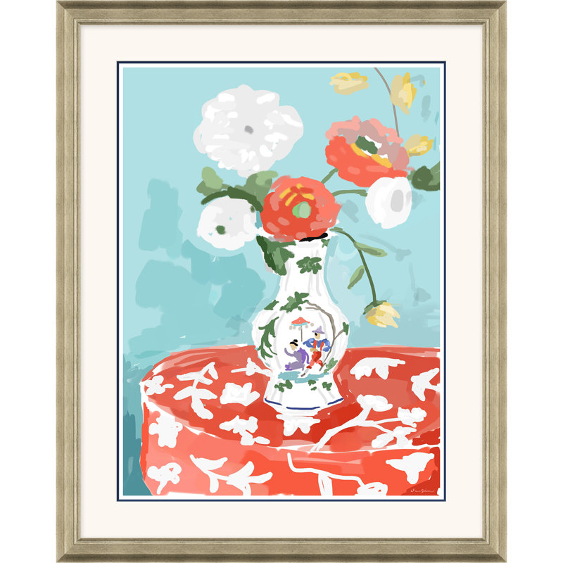 Rendez Vouz Red Print by Dana Gibson