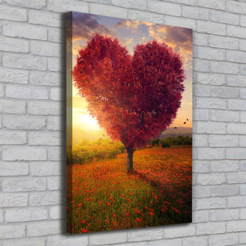 Tree Of Heart - Wrapped Canvas Print