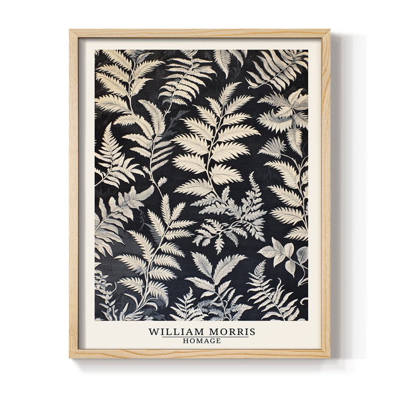 Imprimé encadré en bois massif de la série DCCXCV III de la série WILD, Naturel, H 11 po x l 9 po