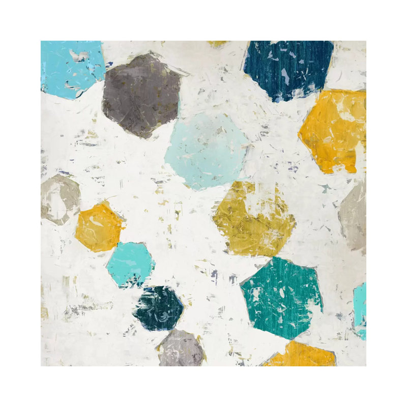 Hexagon II by Edward Selkirk - Wrapped Canvas Print, 30.48 cm H x 30.48 cm W