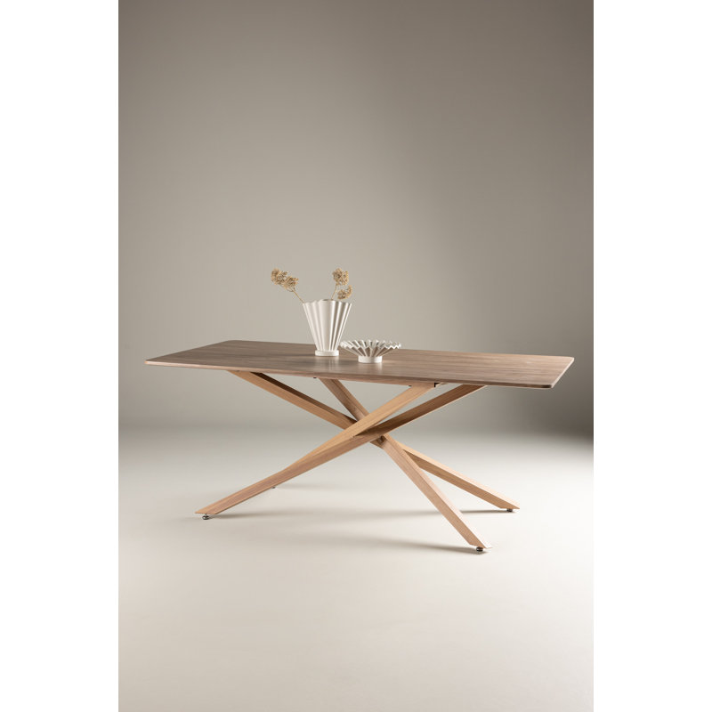 Dannilyn Metal Base Dining Table