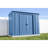 Classic Steel Storage Shed, 8X4, Blue Grey-67124300