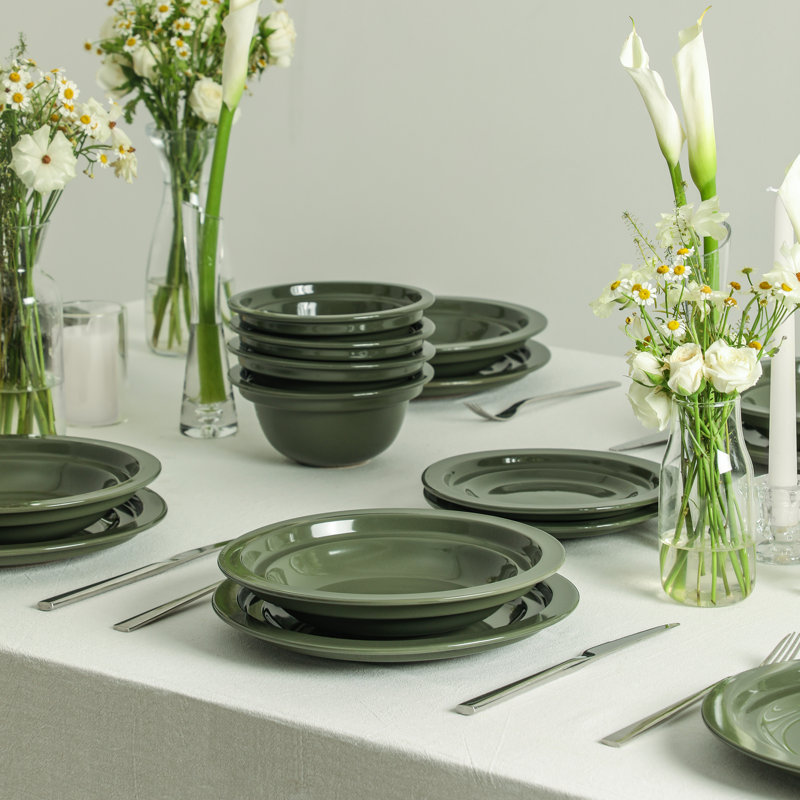 Stone Lain Cosmo 32-Piece Dinnerware Set Stoneware