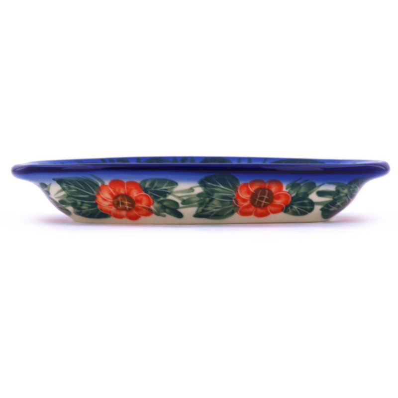 Flowers In Bloom Stoneware Platter