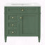 Meuble-lavabo moderne 30 po avec 3 tiroirs et organisateur de porte d'armoire-624269164