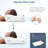 Lundgate Memory Foam Plush Support Pillow