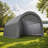 Heavy-Duty 12x20 FT Carport Canopy, Commercial-Grade Steel Frame Portable Garage, Wind and Snow Resistant, Waterproof Outdoor Storage Shed for Trucks, Cars, Boats, Equipment