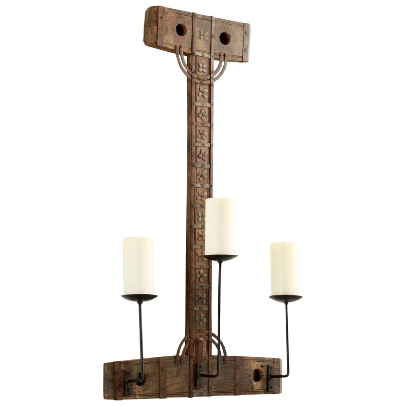 Applique en bois tallulah