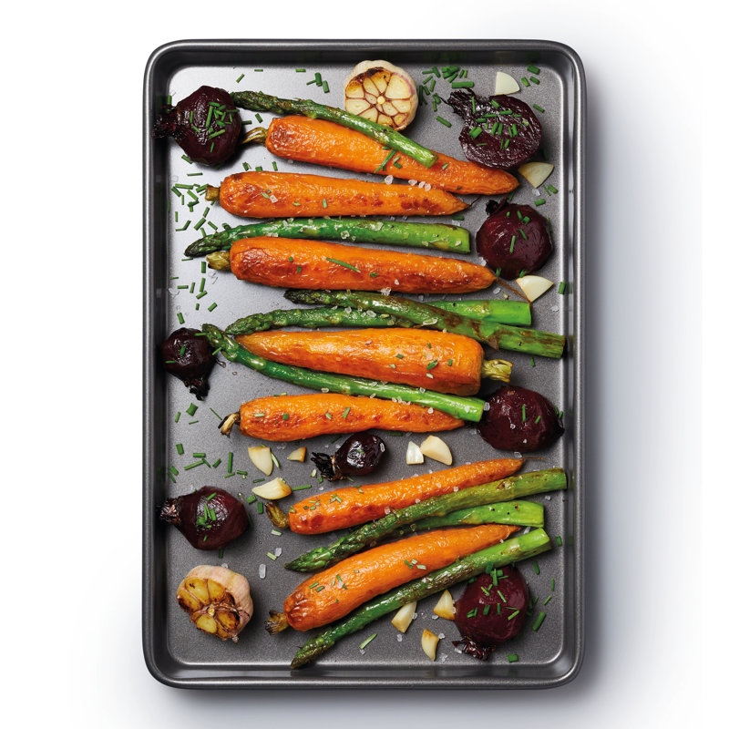 MasterClass Non-Stick Steel Baking Tray, 39 cm