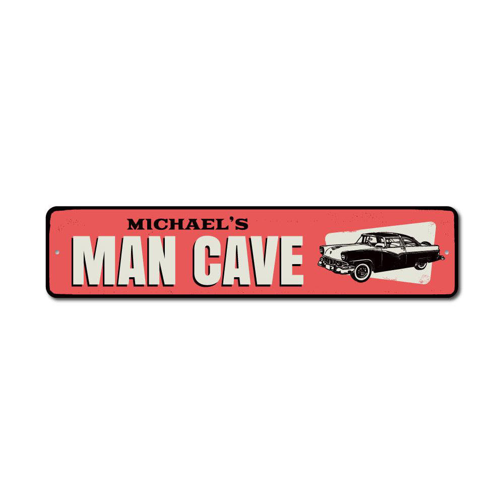 Lizton Sign Shop, Inc Car Man Cave Custom Aluminum Sign | Wayfair