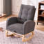 Chaise berçante d'appoint avec repose-pieds-651291573