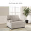 Fauteuil surdimensionné Demetrina