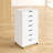 19.21'' Wide 7 -Drawer Mobile File Cabinet-784895265