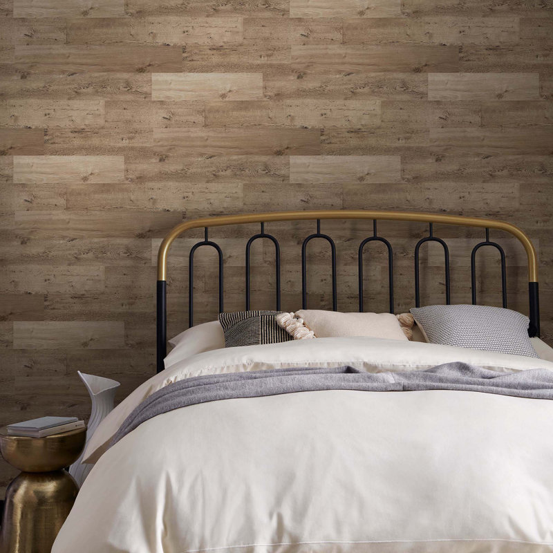 Wallpaper Double Roll, Light Brown