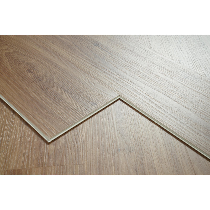Revêtement de sol en vinyle de luxe 7 x 48 x 7 mm 20 mil, Chêne de bois flotté